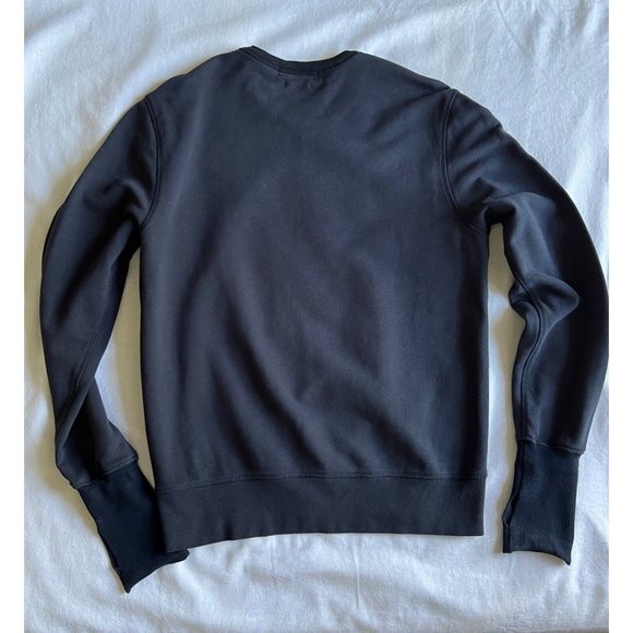 Alexander McQueen Skeleton Pulover Black Cotton Sweater Size S - Picture 4 of 6